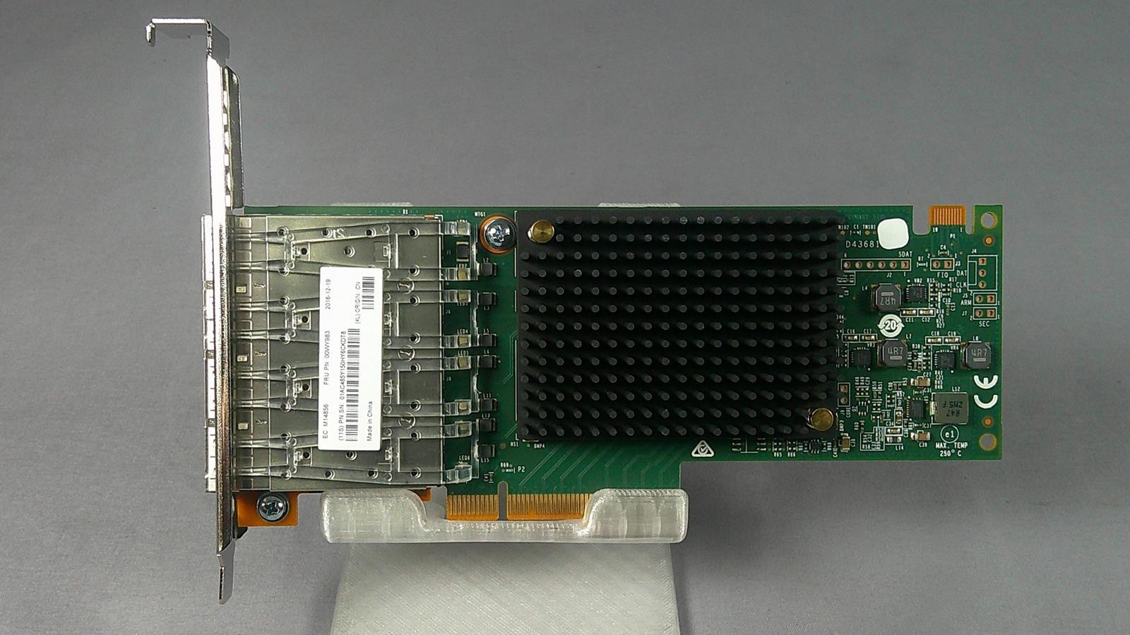 IBM P011357-22F 00WY983 Quad Port 16Gb Fibre Channel HBA PCIe Card **Used Good**