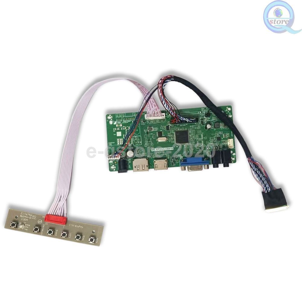 DP+HD-MI+VGA Driver Board Mod Kit for LTN156HT01/LTN156HT02/B156HTN01.0/B156HB01