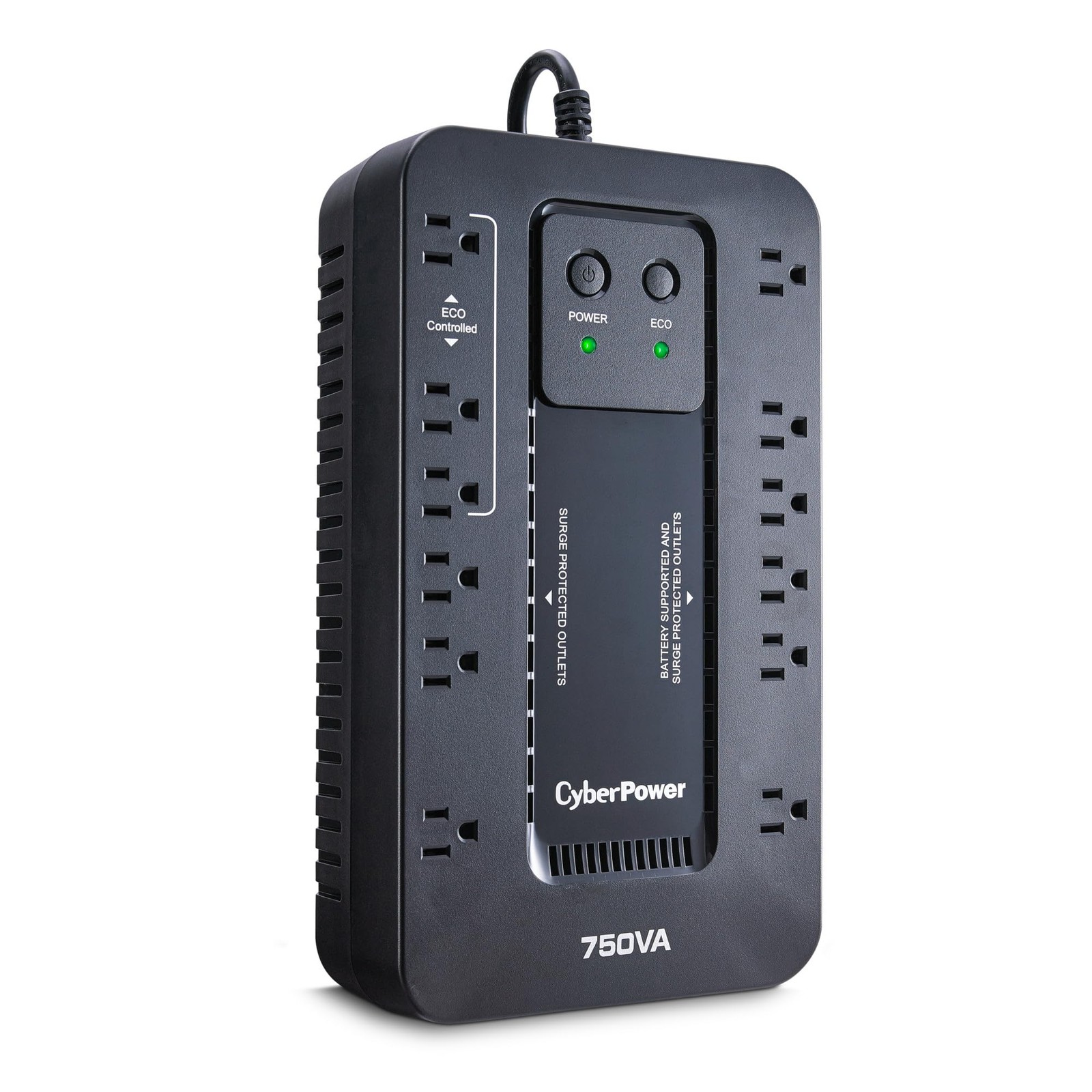 CyberPower EC750G Ecologic Battery Backup & Surge Protector System