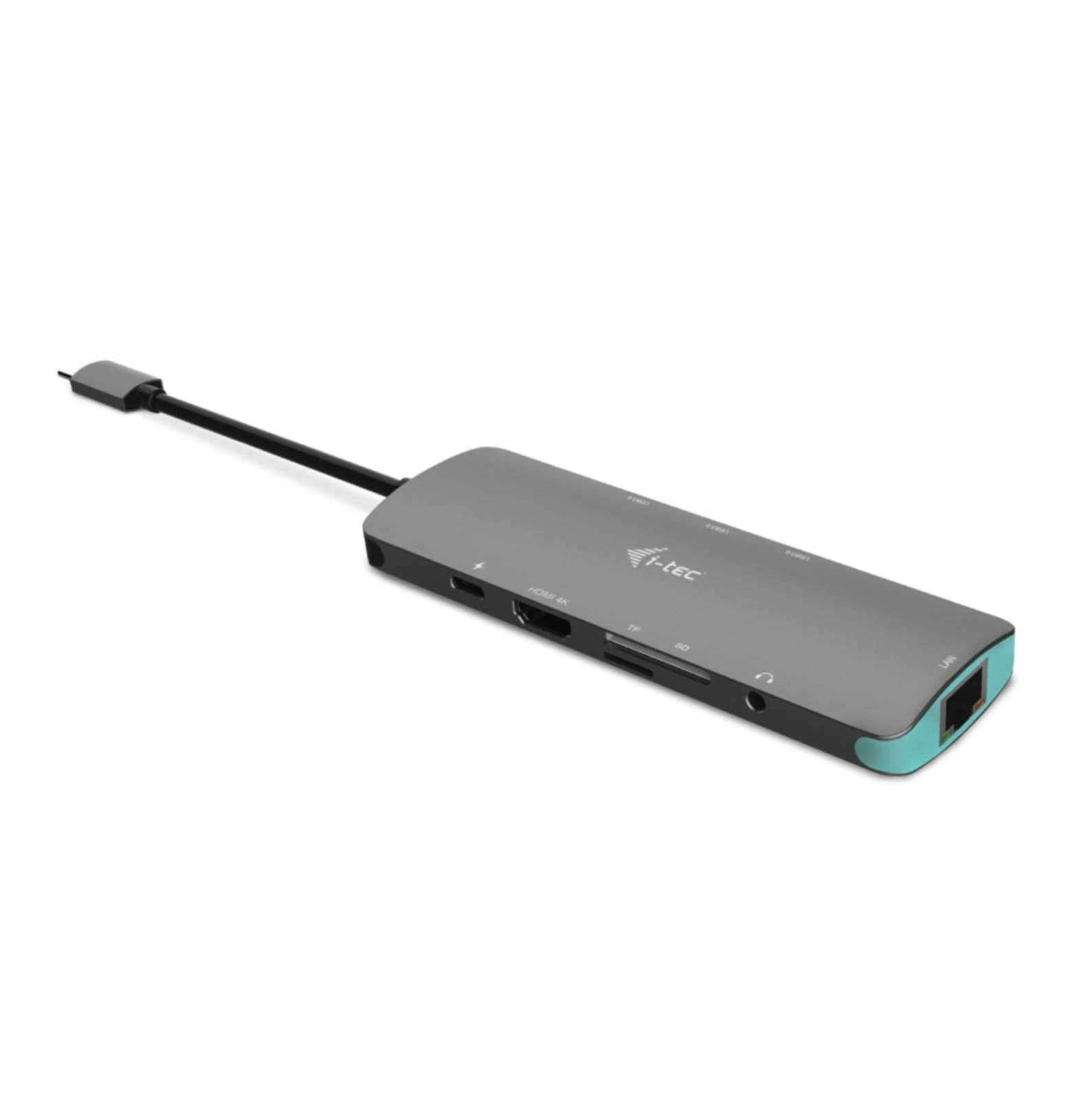 i-tec USB-C Metal Nano Docking Station - 1xHDMI 4K Ultra HD,1xSD Card and 1xmicr