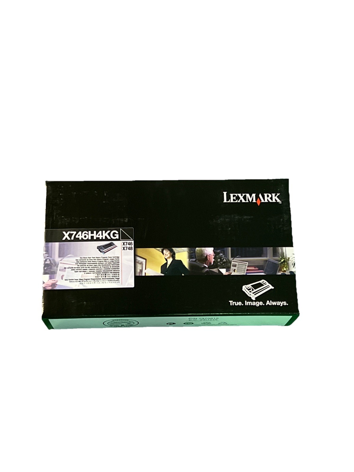 Brand New Genuine Sealed Lexmark X746H4KG Black  X746 X748