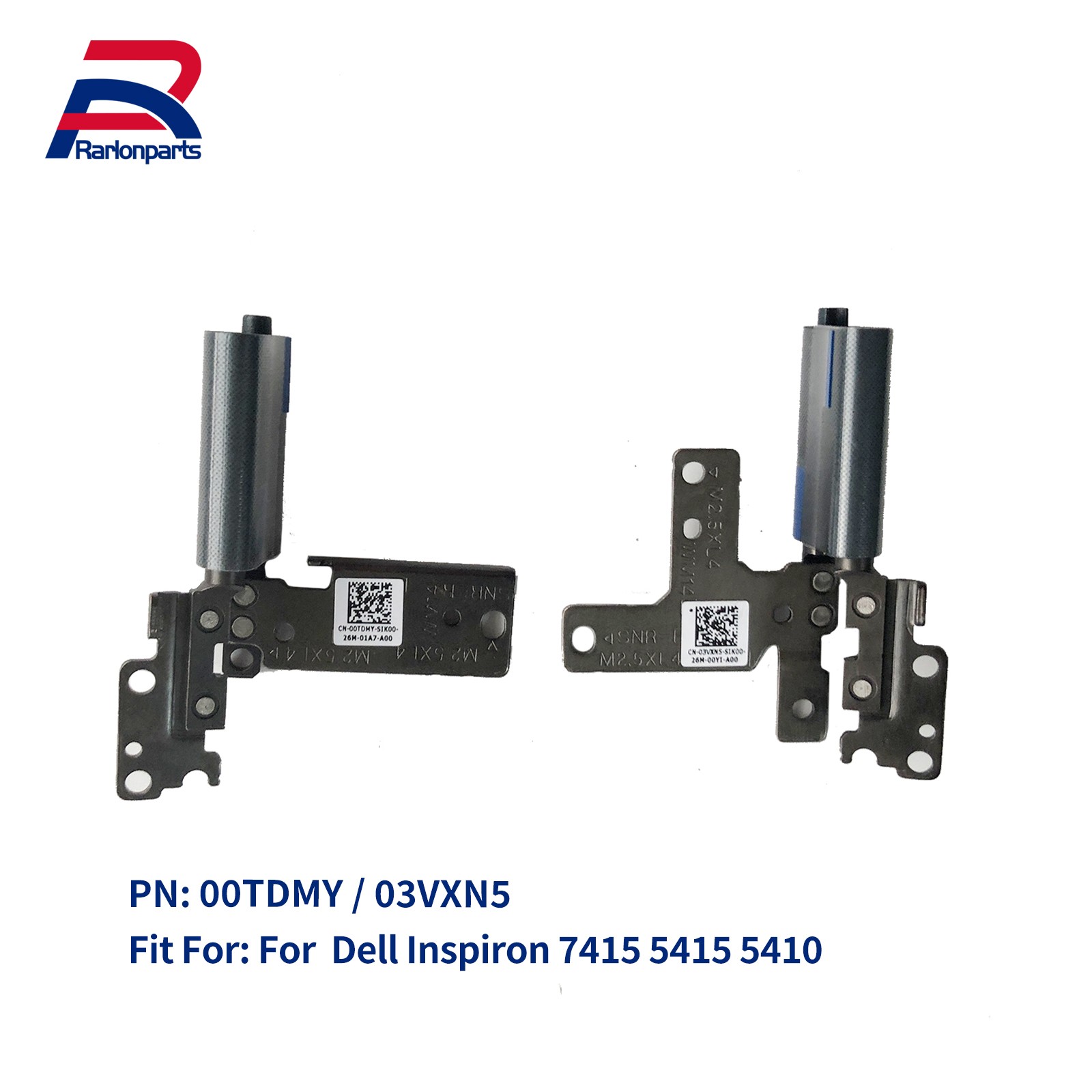 For Dell Insprion 7415 2-in-1 LCD Left & Right Hinges Kit Blue 00TDMY 03VXN5 US