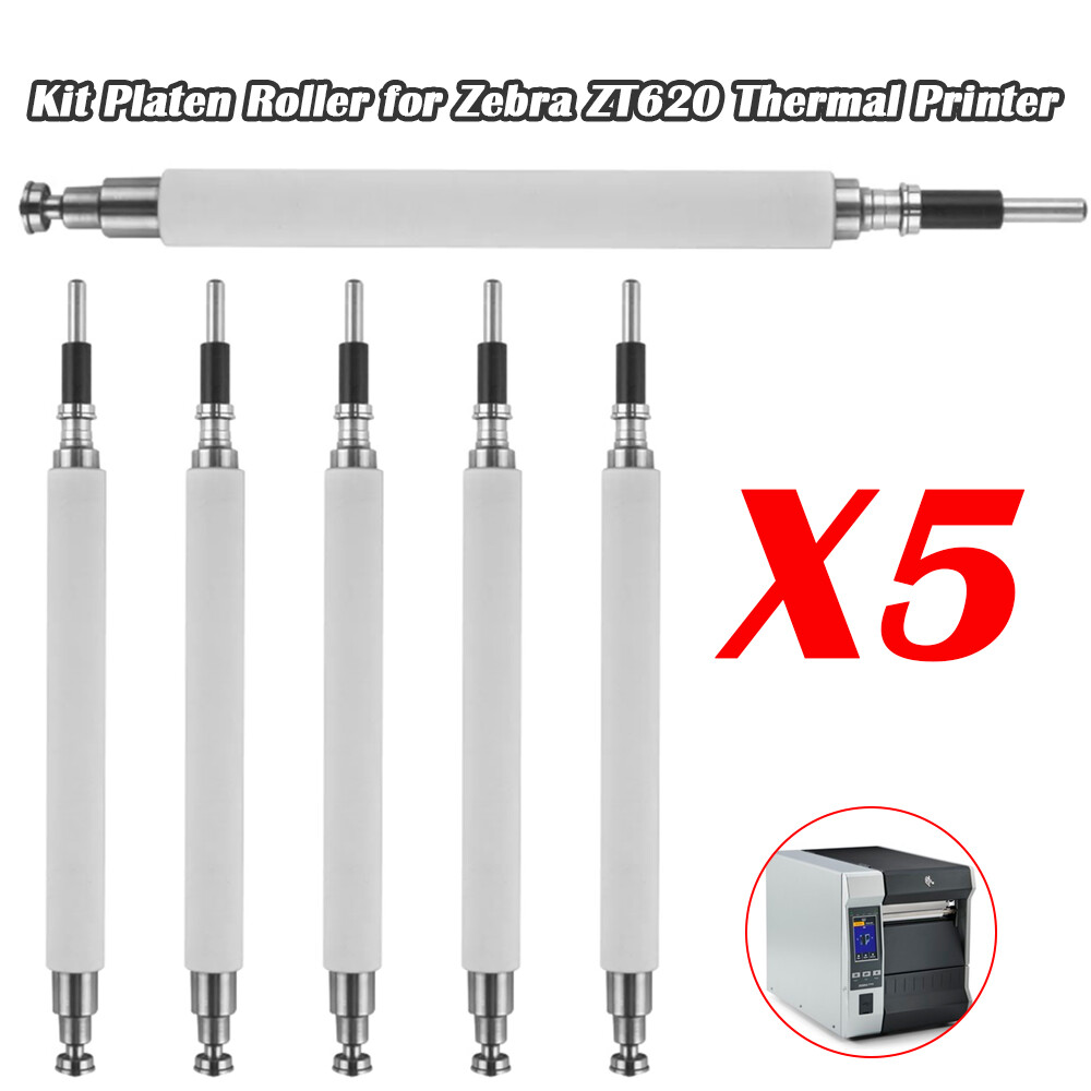 5PCS Kit Platen Roller for Zebra ZT620 Thermal Printer P1083320-033 NEW