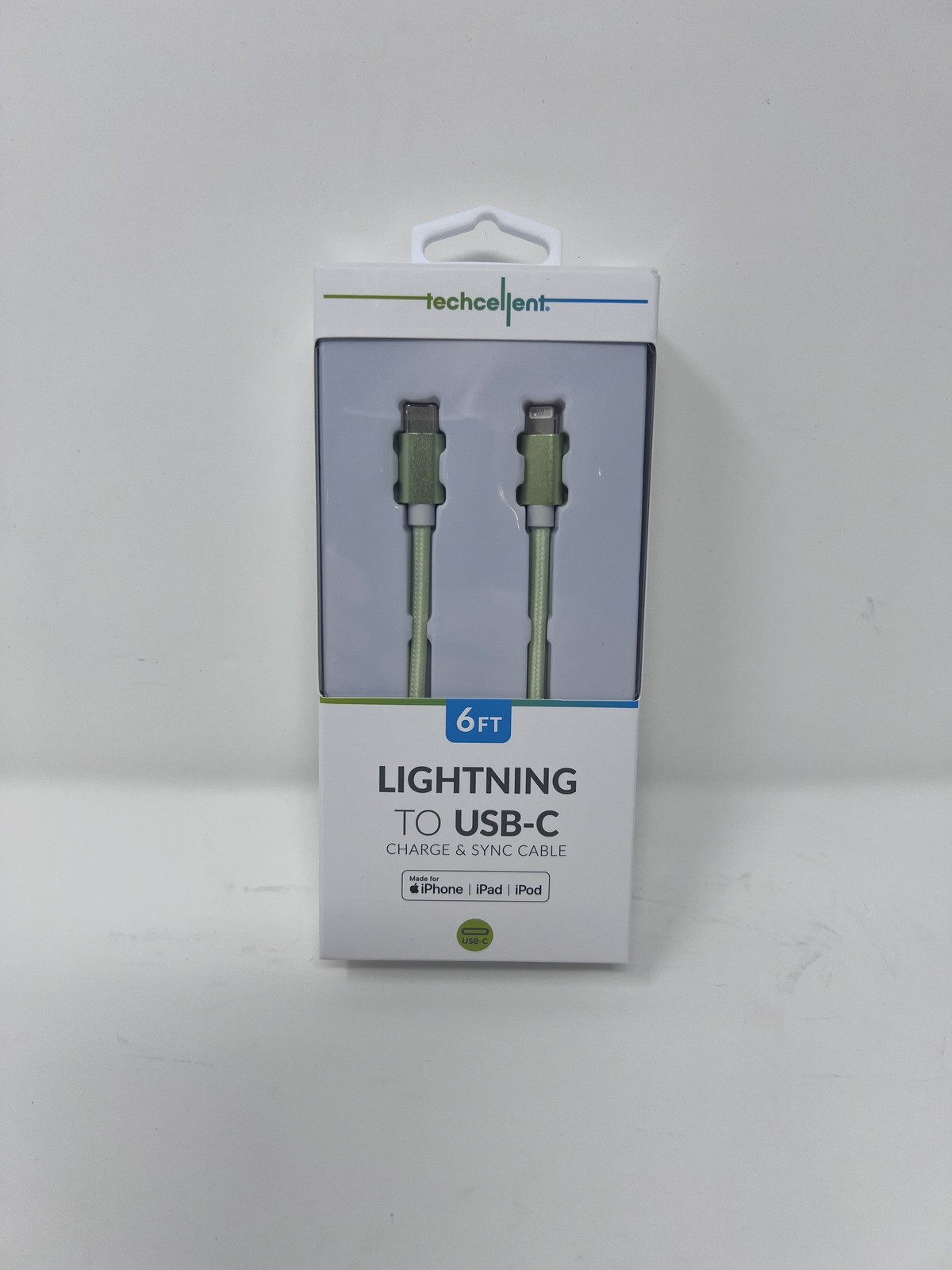 6FT Lightning to USB-C Charge & Sync Cable for iPhone, iPad, iPod