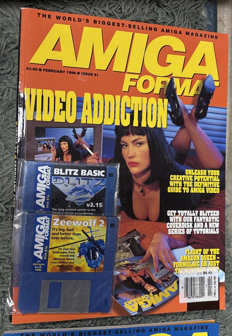 Amiga Format - Issue 81 - February 1996 - Video Addiction