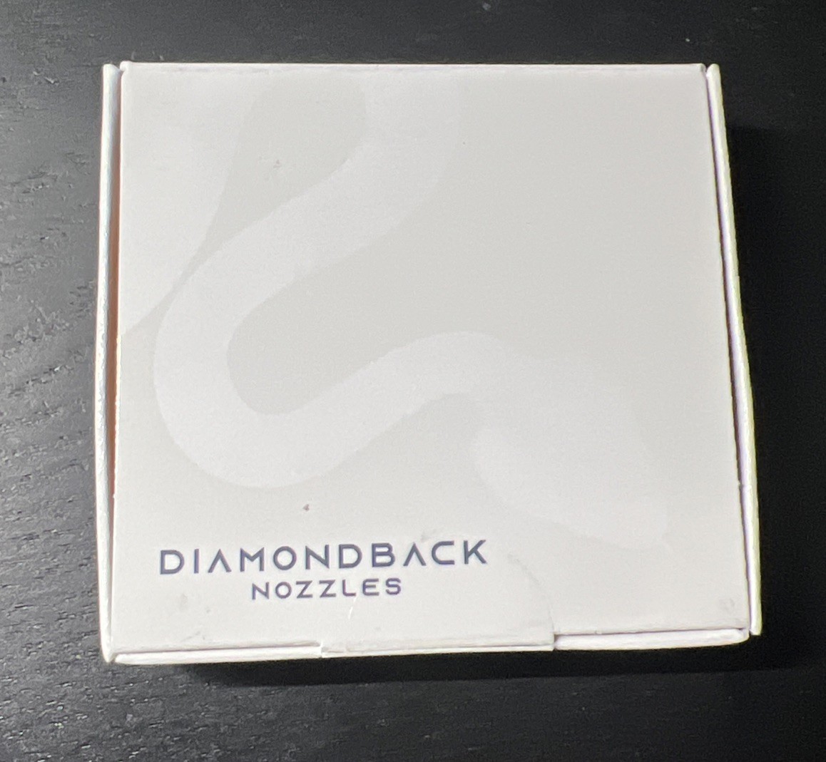 Diamondback Nozzles –0.4mm  MAKO/FIN Compatible – Polycrystalline Diamond Tip