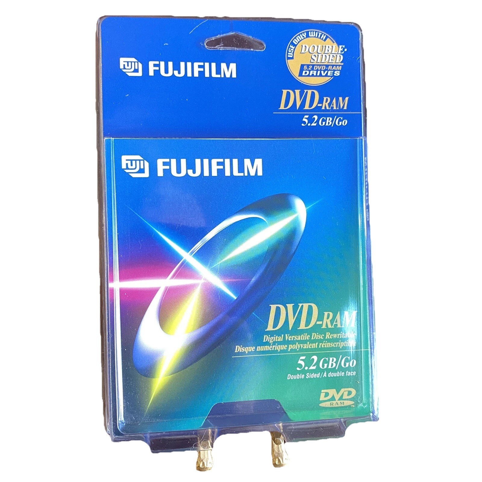 FujiFilm 5.2GB DVD-RAM (Double-Sided) Disc Rewritable For Double-Sided Drives