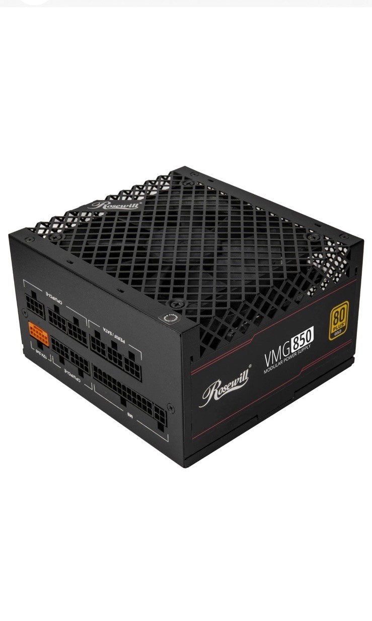 VMG 850W 80+ Gold, ATX 3.0 & 3.1 Compatible, Full Modular Low-Noise Power Sup...
