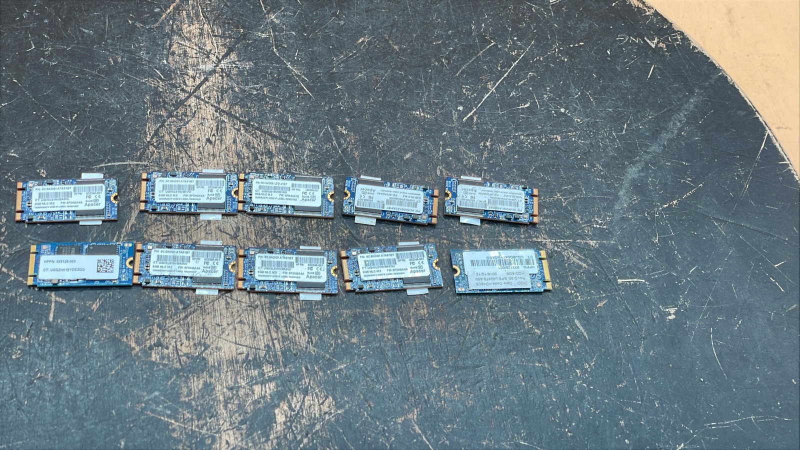 Apacer 8C.5ADG1.ATA61BT & Phison GA5HSN27P91-S110J0/1 M.2 SATA SSD Lot of 10