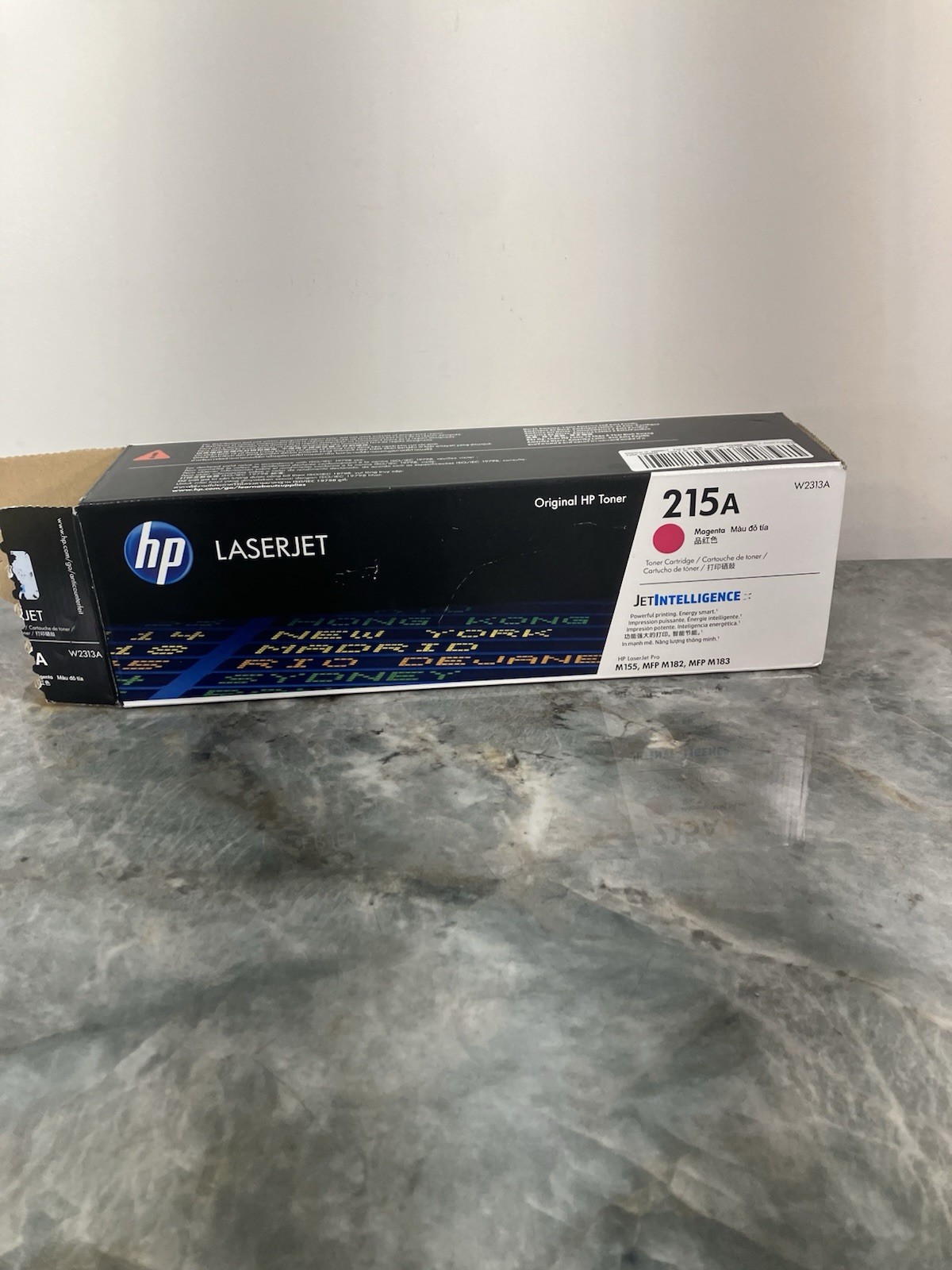 Genuine OEM HP 215A (W2313A) Magenta Toner Cartridge Open Never Used