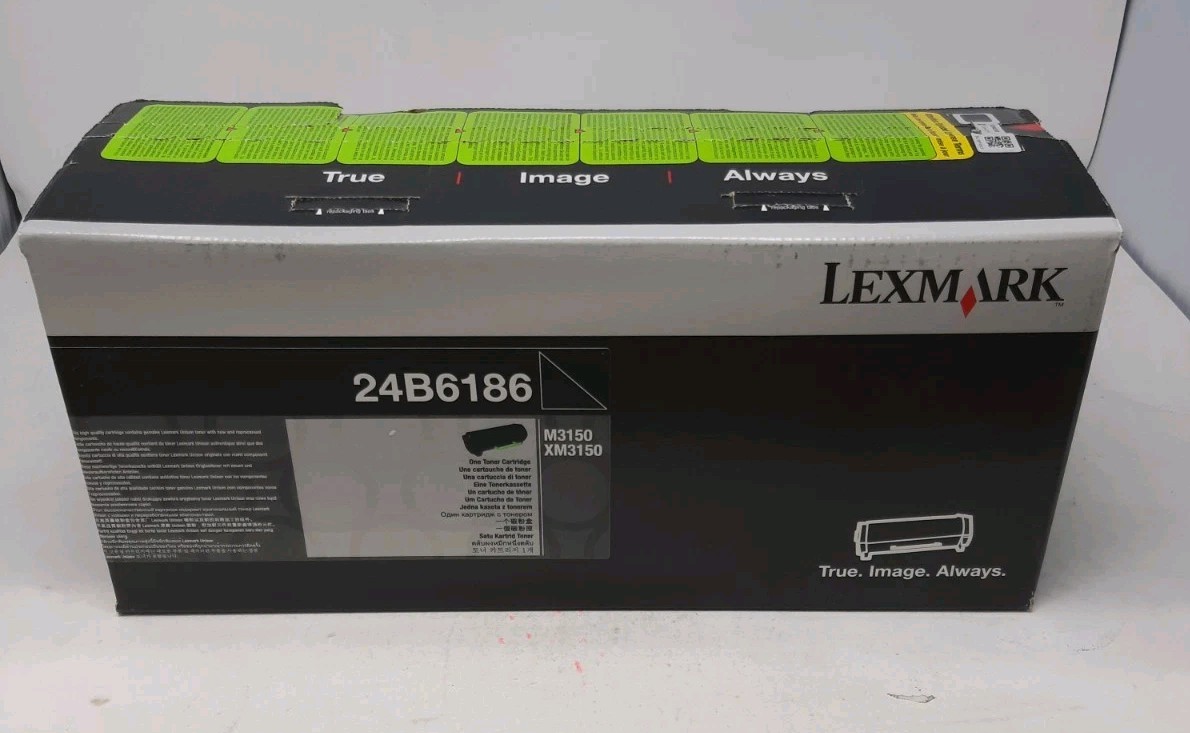 Lexmark 24B6186 Black Toner Cartridge