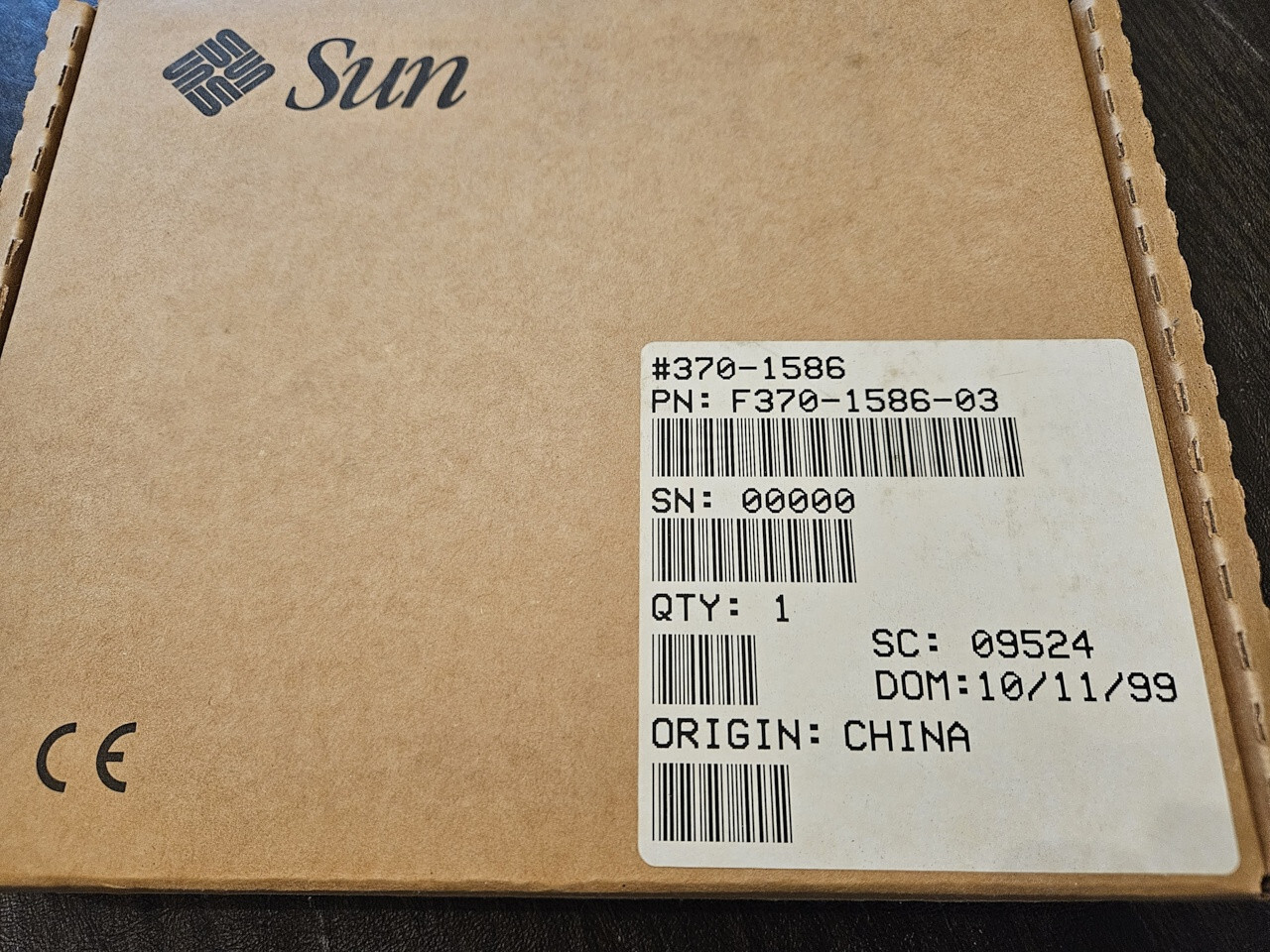 NEW SUN 370-1586 Type-5c Mechanical 3 Button Mouse - Mini Din-8 Connector