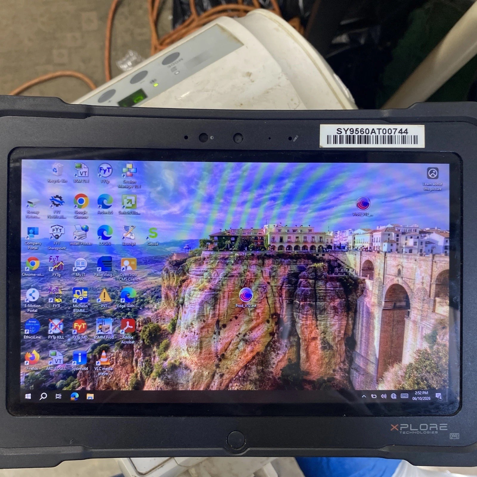 XPLORE Xslate 1X101B - LOT OF 5 - RUGGED TABLETS - TESTED WORKING - READ**