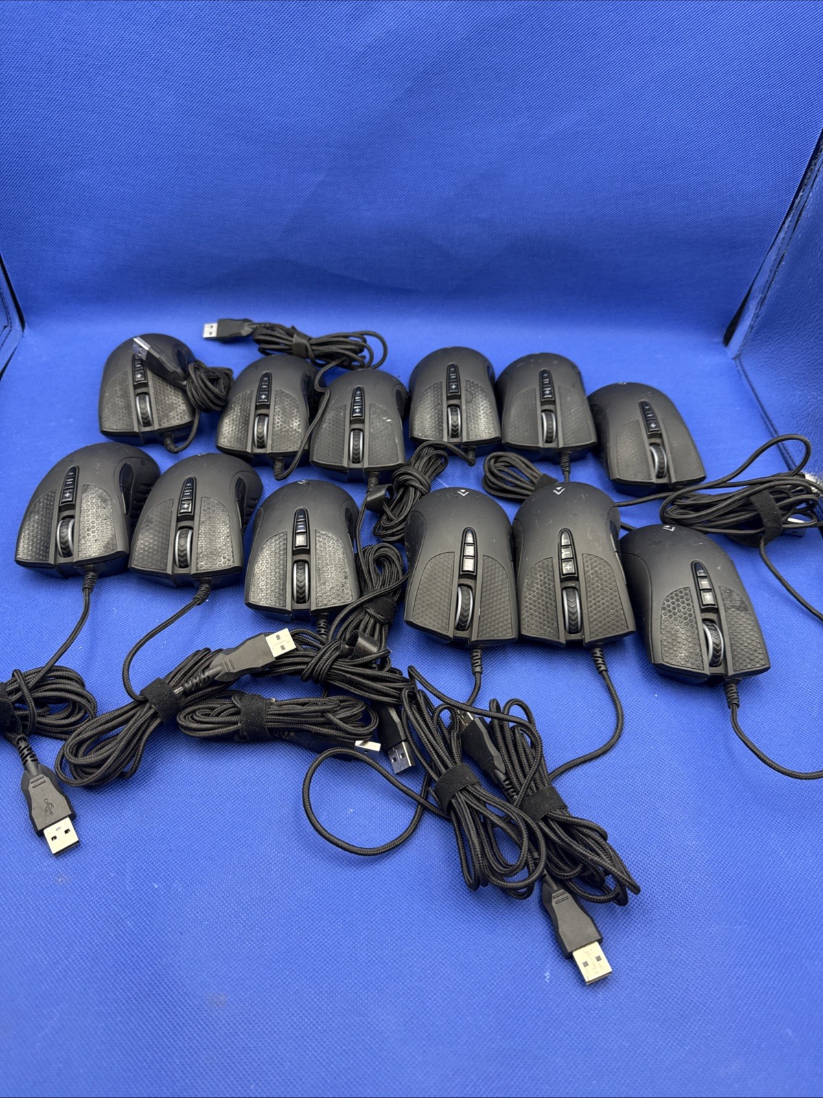 Lot Of 12 Dark Matter Aether Optical Gaming Mouse Model No V9