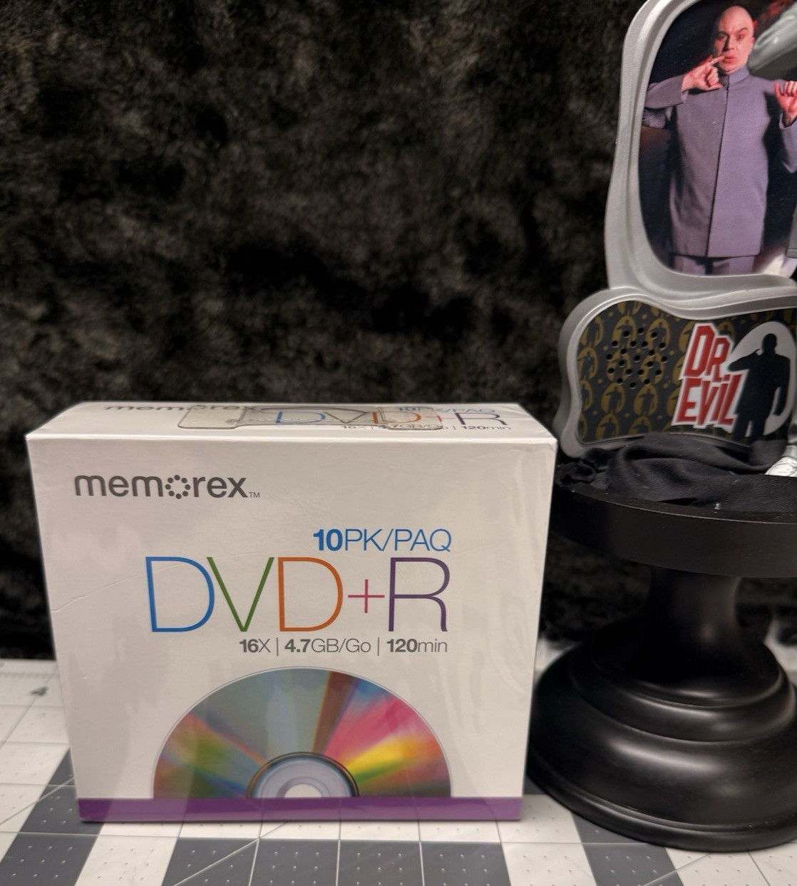 Memorex DVD-R 10 Pack 16x 4.7GB/Go 120min Brand New Factory Sealed