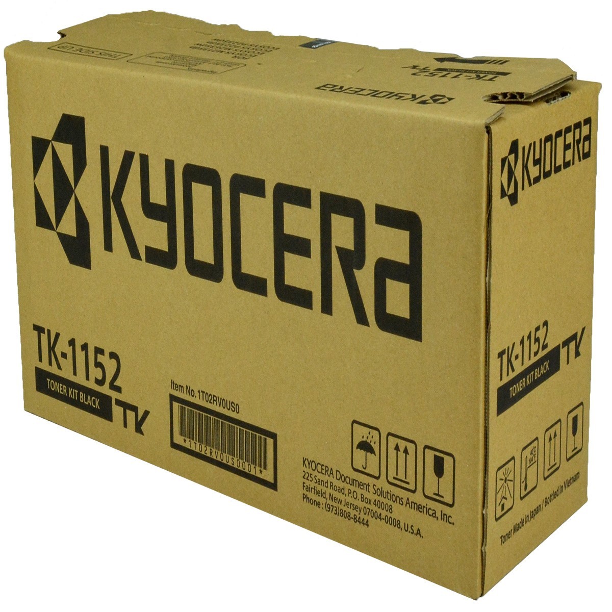 OEM Kyocera Mita 1T02RV0US0, TK-1152 Black Toner/Cartridges
