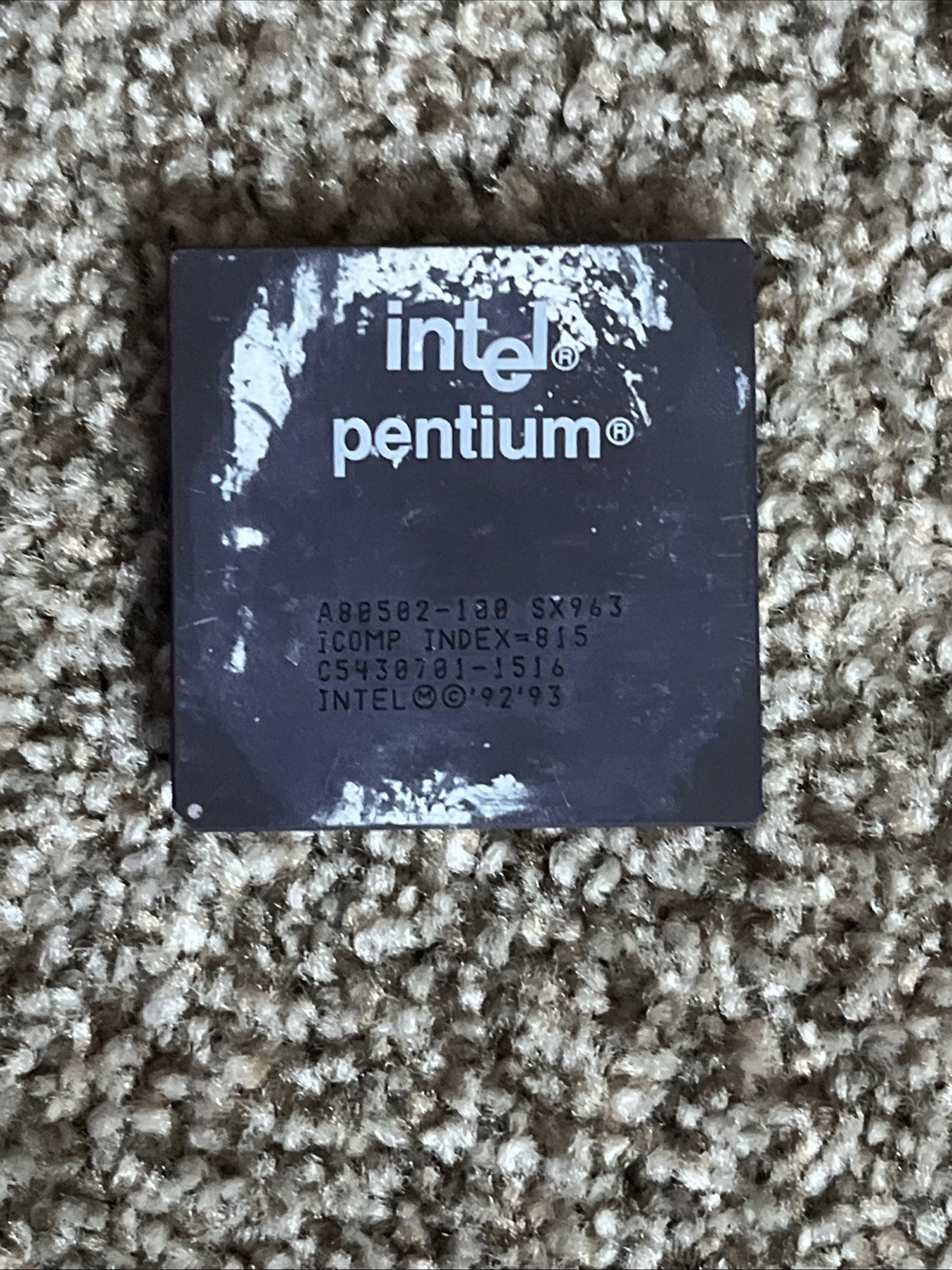 Intel Pentium SX963