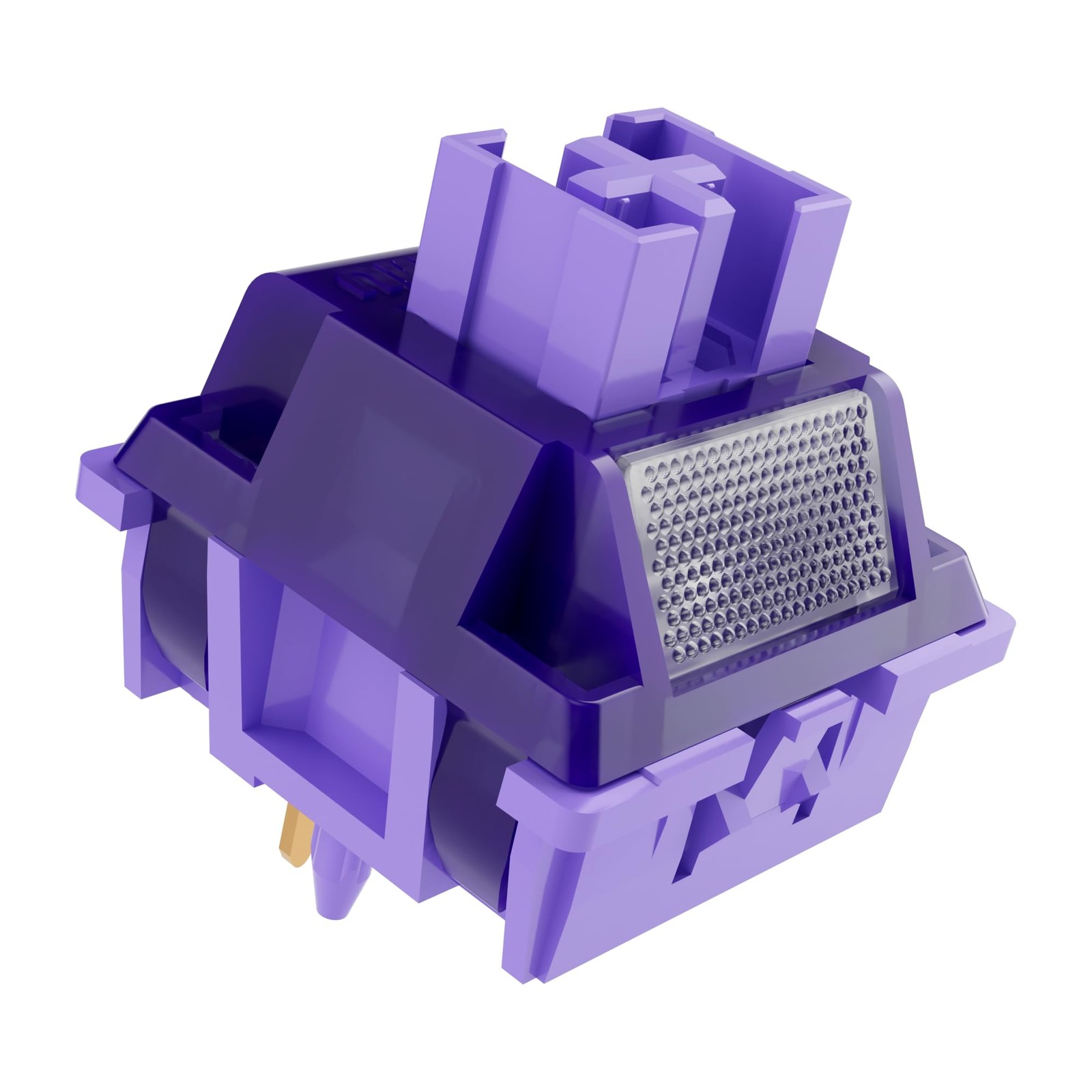 108 PCS Outemu Violet Heavy Tactile Keyboard Switches Diffuser 5 Pin 40gf