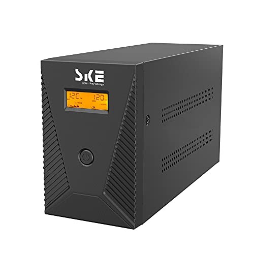 BLACK - SKE SMART KEY ENERGY 1500VA/900W UPS BATTERY BACKUP SURGE PROTECTOR