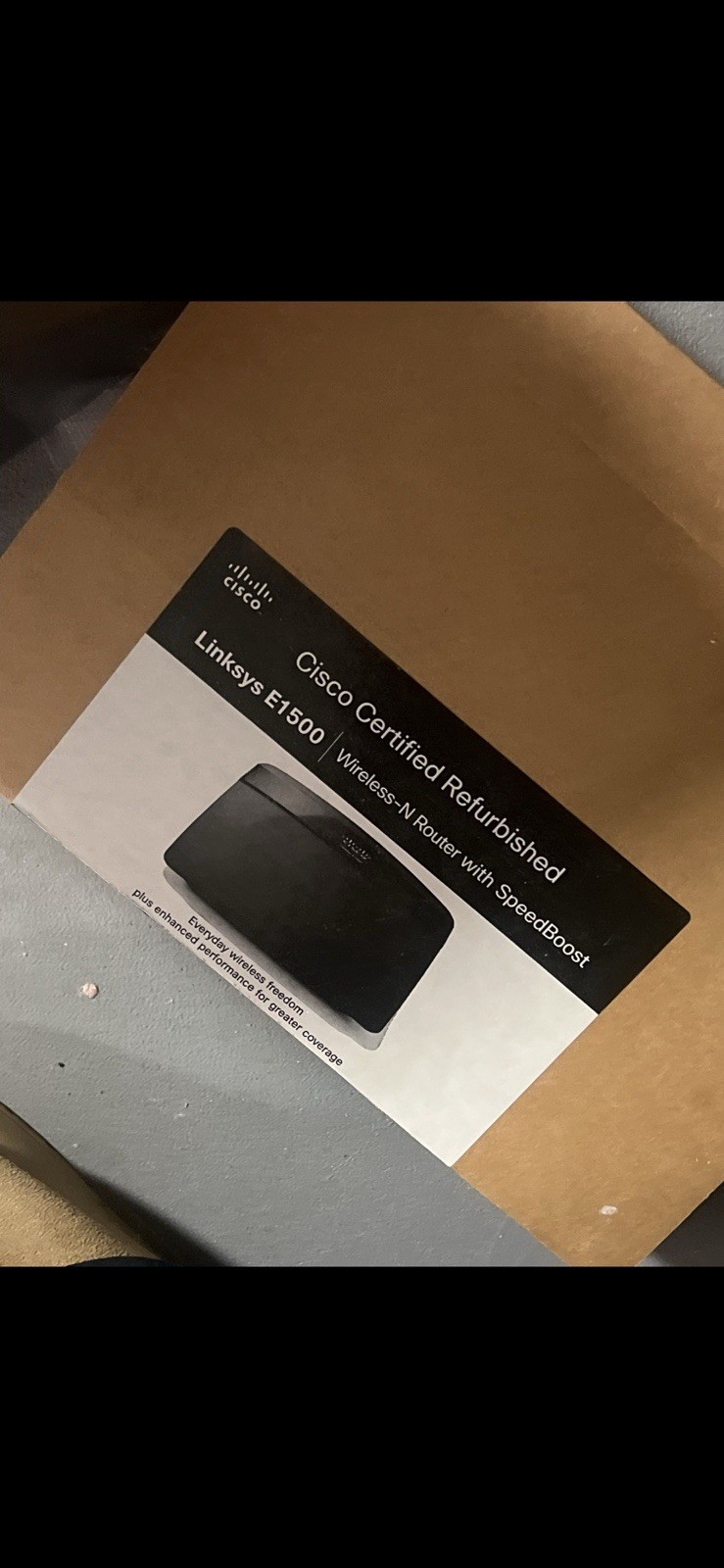 ‼️NEED TOOKEN ASAP Cisco Linksys E1500 Wireless-N Wi-Fi Router 4 LAN Ports 1WAN 
