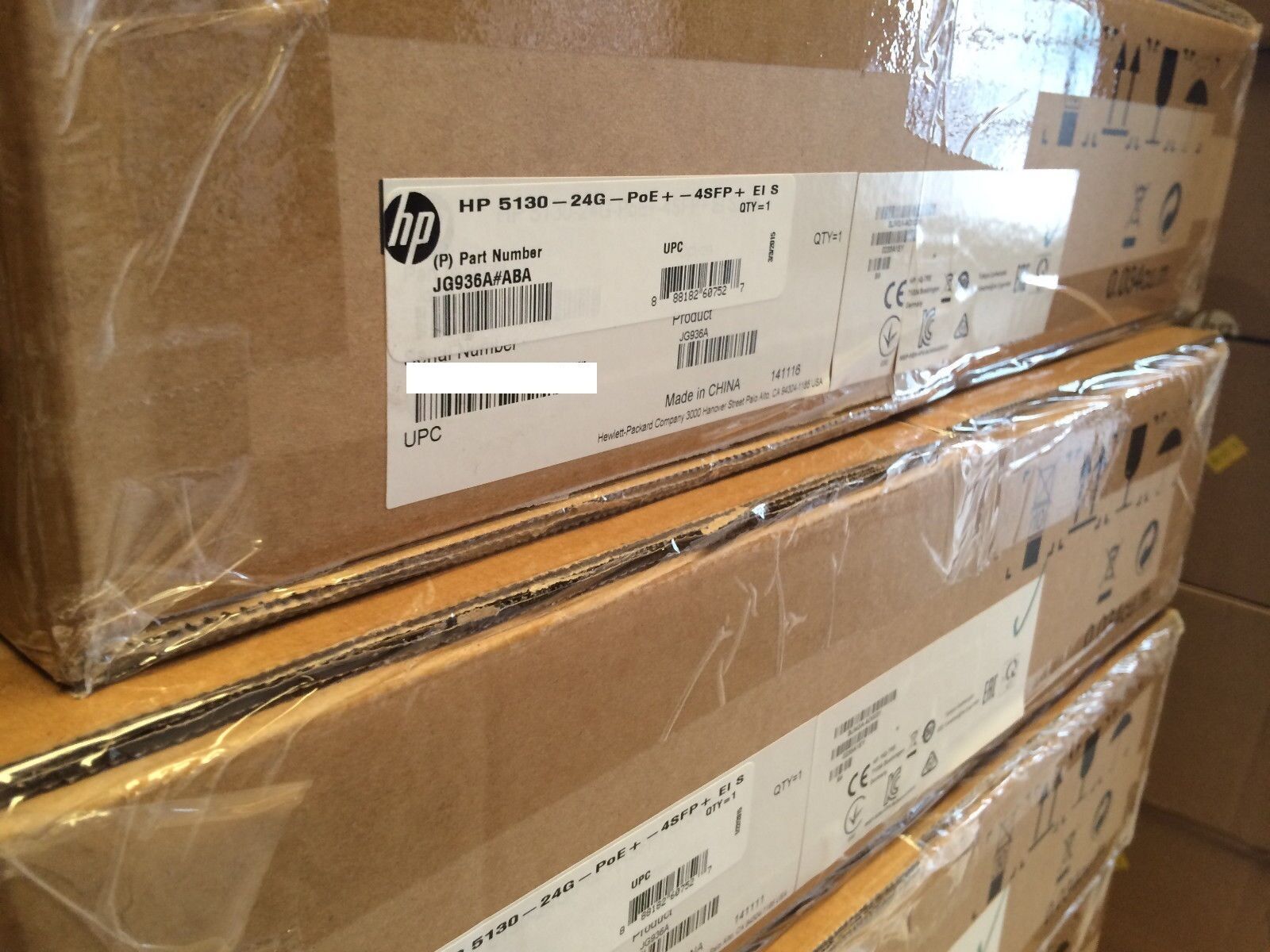 JG936A HP 5130-24G-PoE+-4SFP+ (370W) Ei Switch JG936A - BRAND NEW 