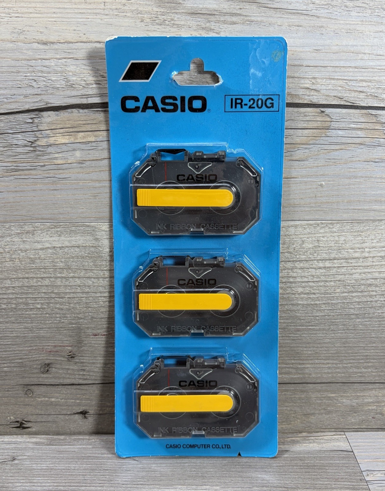 Casio IR-20G INK Ribbon Pack Of 3 New Sealed