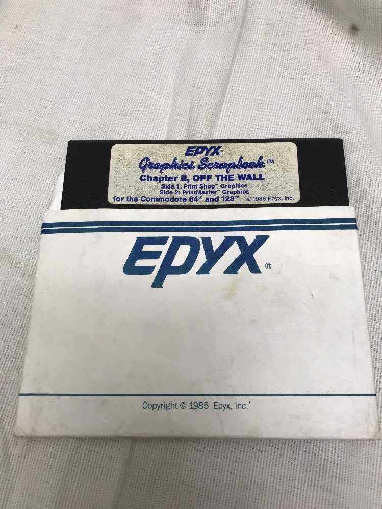EPYX Graphics Scrapbook Chapter II, "Off the Wall" 