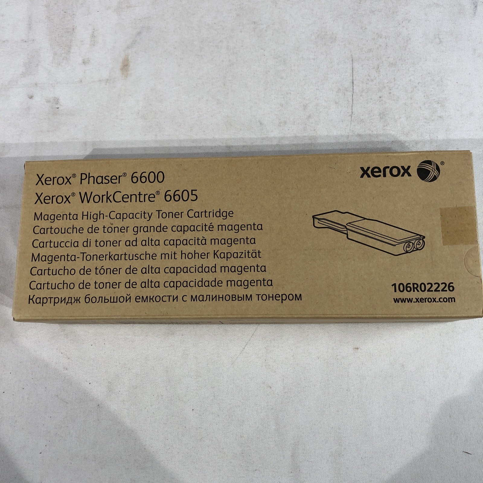 106R02226 New Genuine Xerox 106R02226 Magenta High-Capacity Toner Cartridge