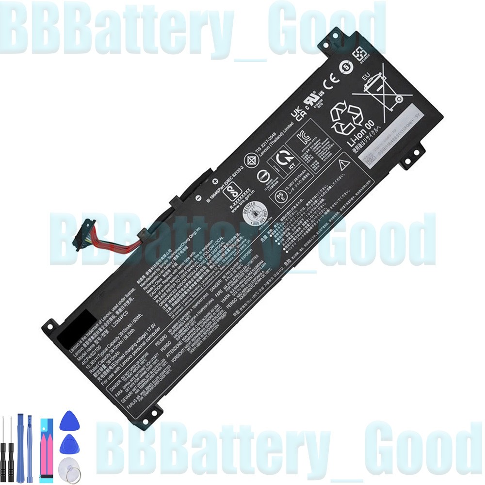 New 15.36V 60Wh L20C4PC0 L20D4PC0 L20L4PC0 L20M4PC0 Battery For Lenovo Laptop