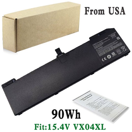90Wh VX04XL battery for HP ZBook 15 G5 G6 HSN-Q13C L05766-855 L05766-850 15.4V