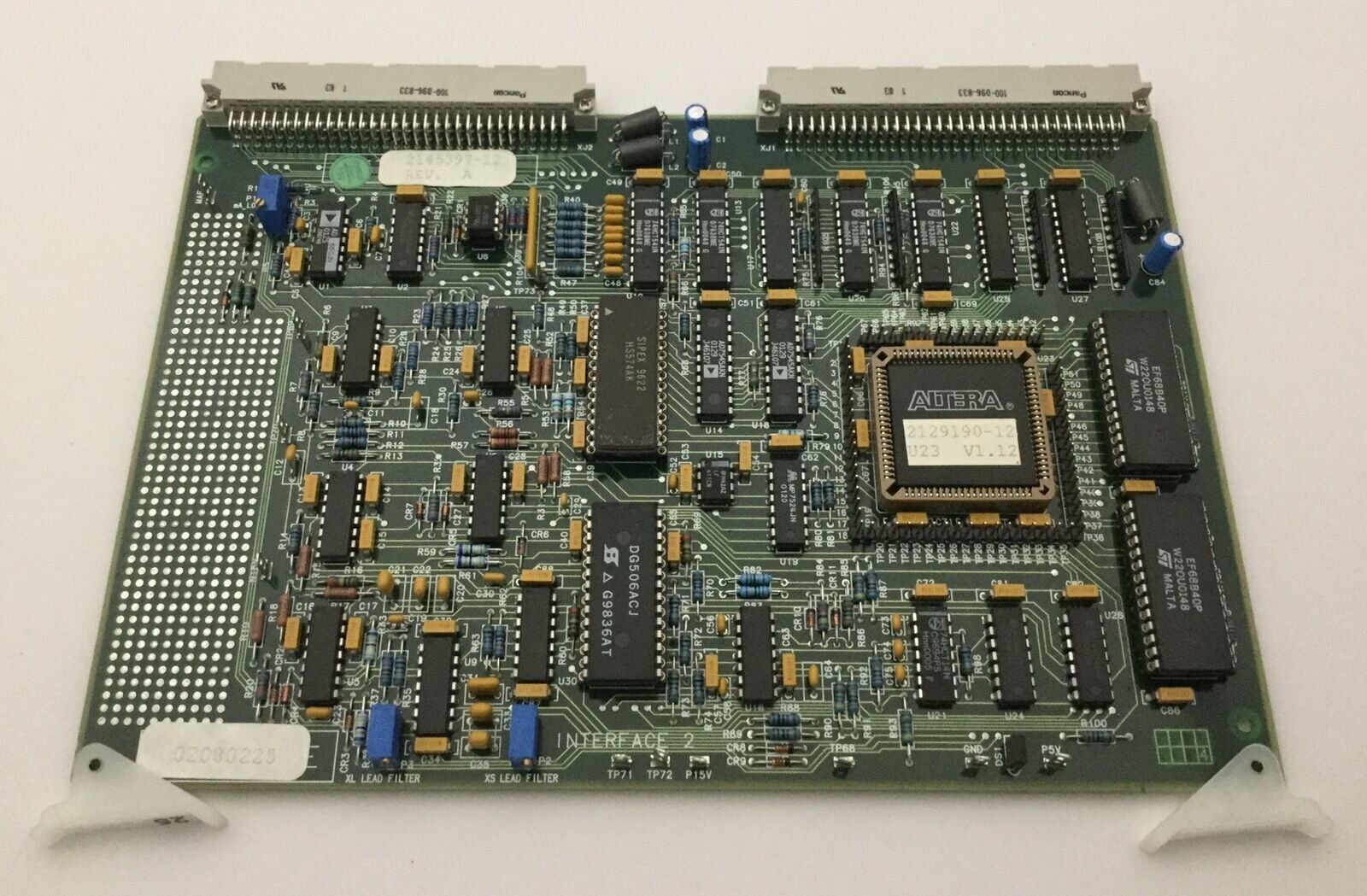 GE Innova 2000 2145397-12 Rev A Interface 2 Board Used Tested Working