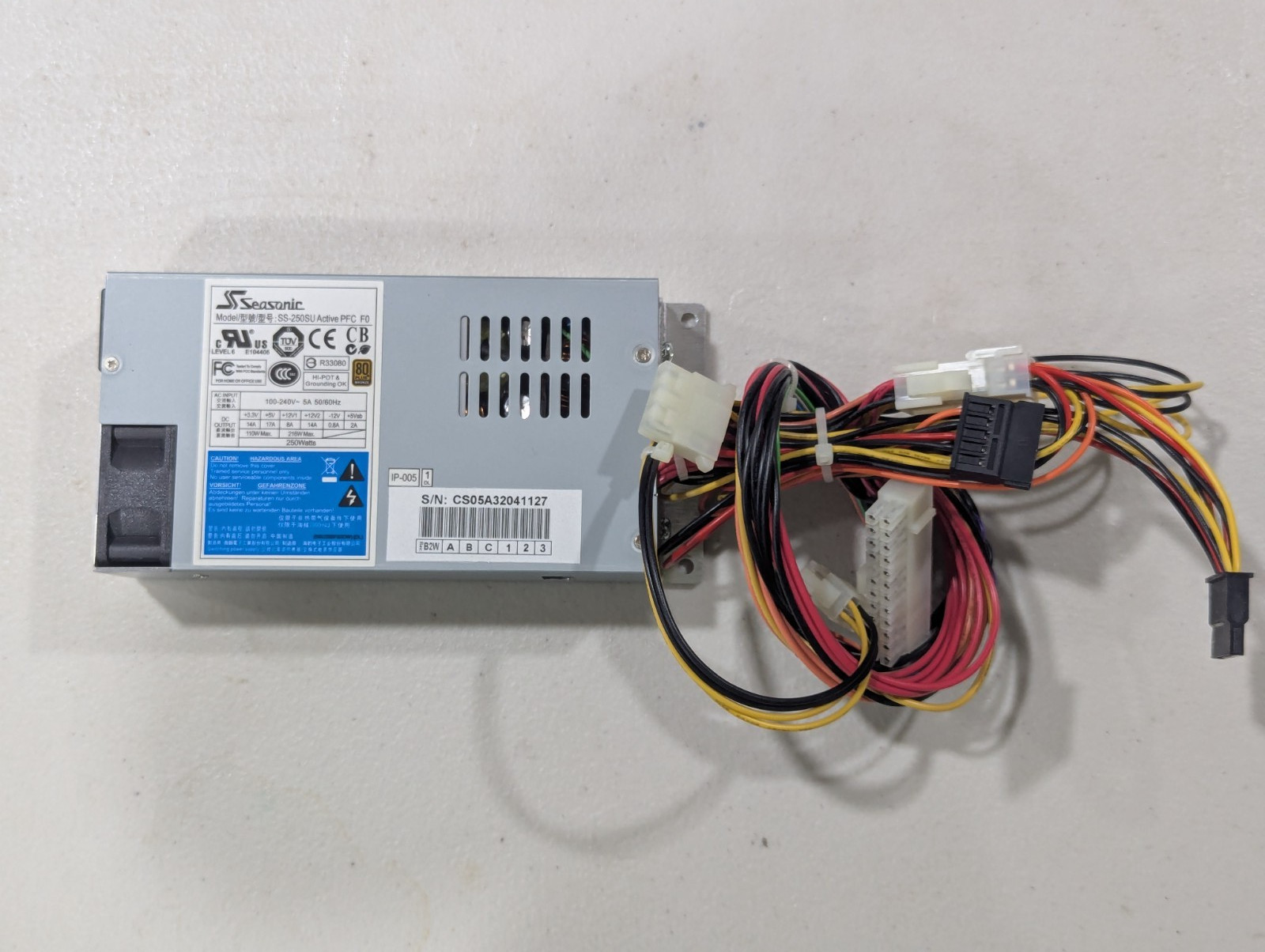 Seasonic SS-250SU 250W FlexATX Power Supply