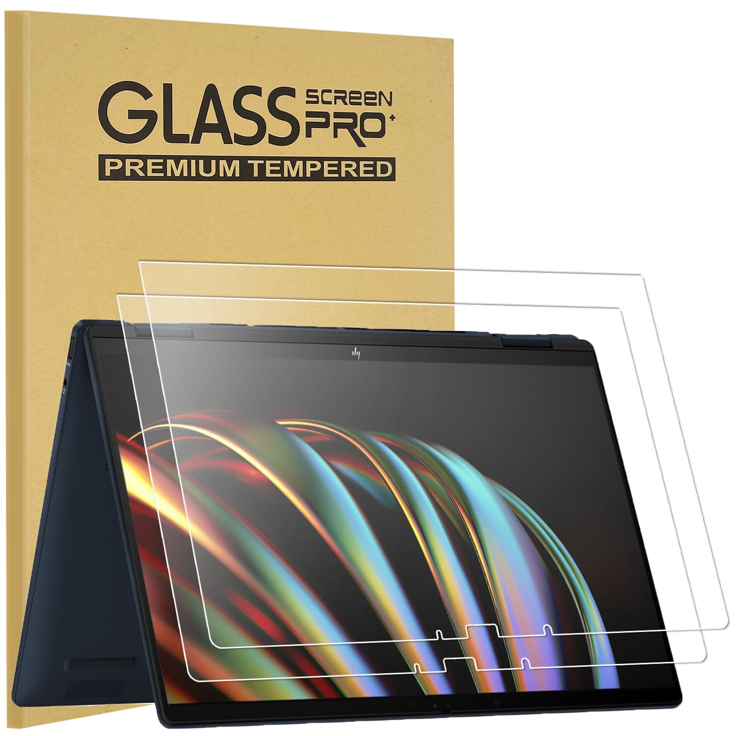 2-Pack Tempered Glass Screen Protector for Glass,