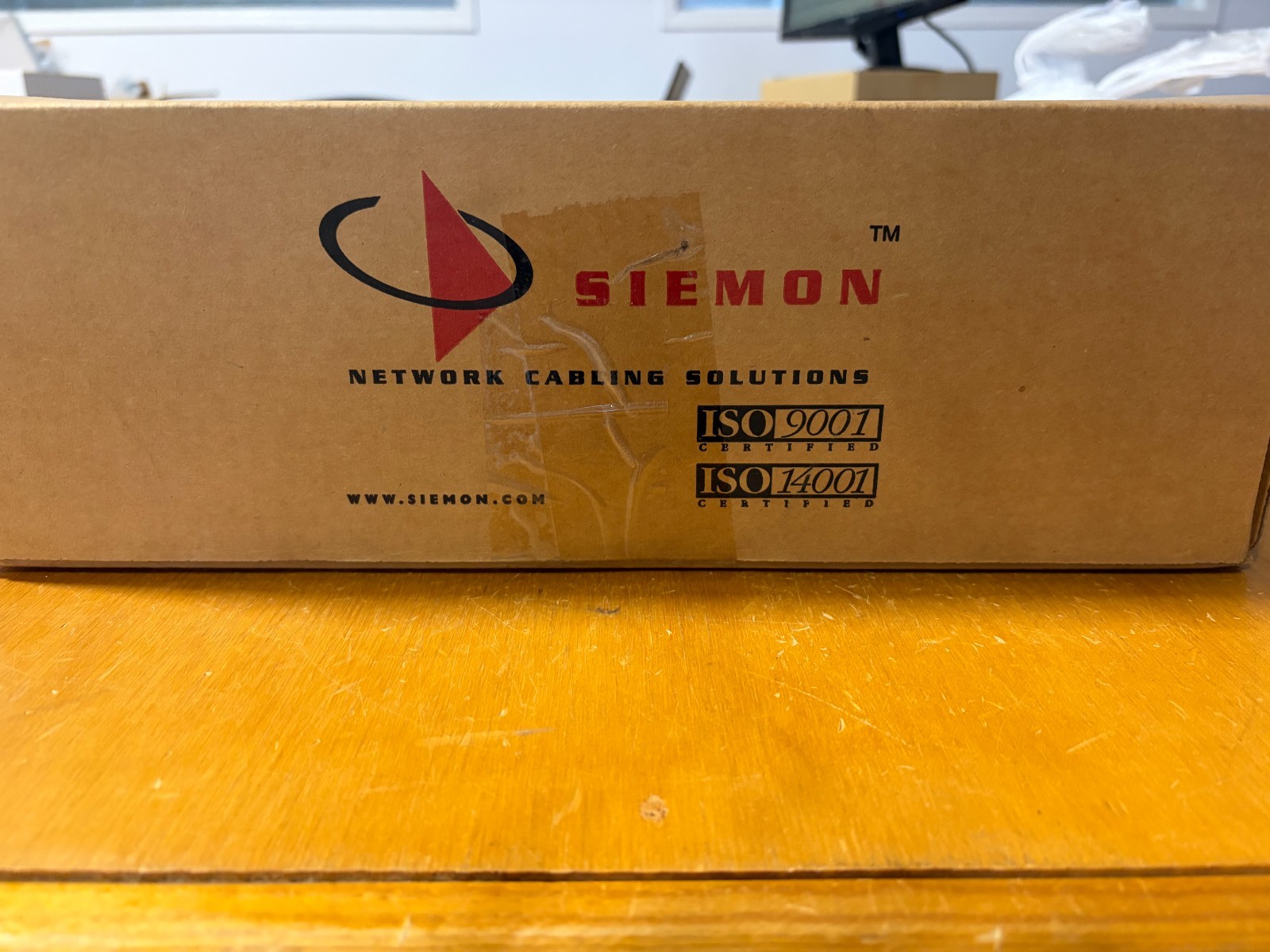BOX OF 10  - Siemon MX-SM4-20 Surface Mount Box, 4 Port, Ivory