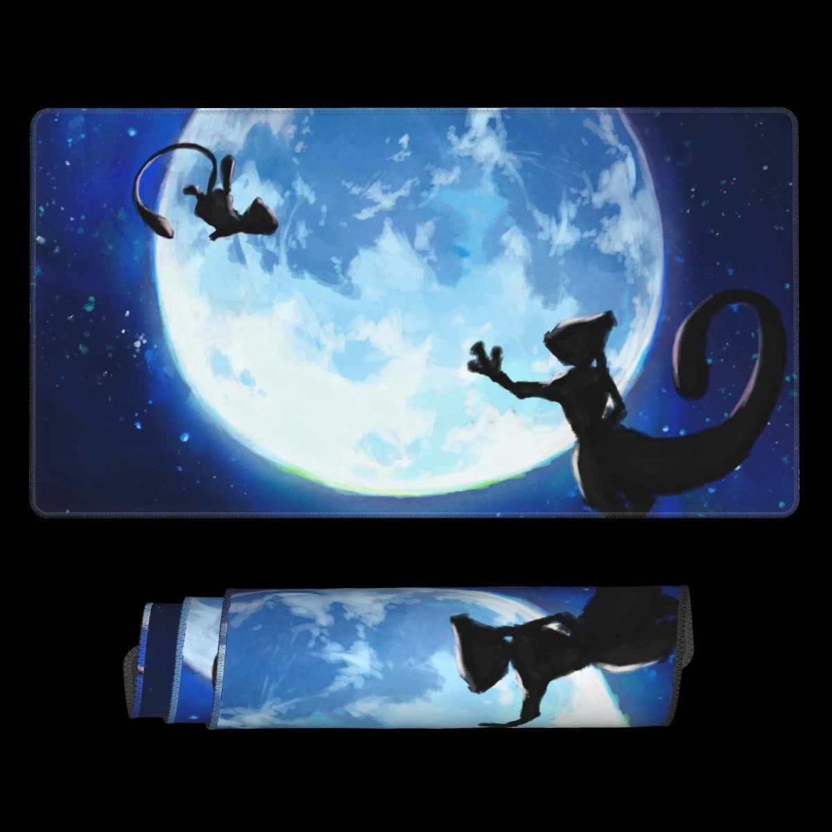 Mew - Board Game Pokemon Playmat 5122 Gaming Desk Mat Mouse Pad