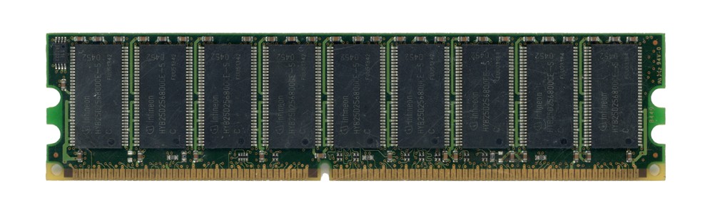 SERVER MEMORY INFINEON 512MB DDR PC3200U 400MHz HYS72D64220HU-5-C ECC UNBUFF