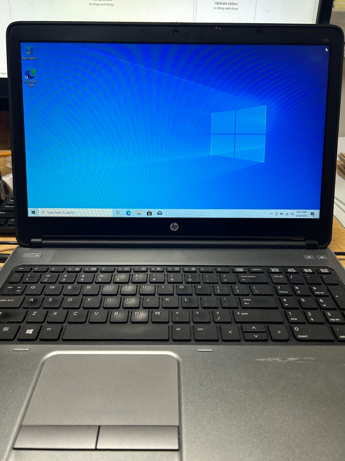 HP ProBook 655 AMD A4-5150 2.7GHz 4GB Ram 512GB Storage Windows 10 Home