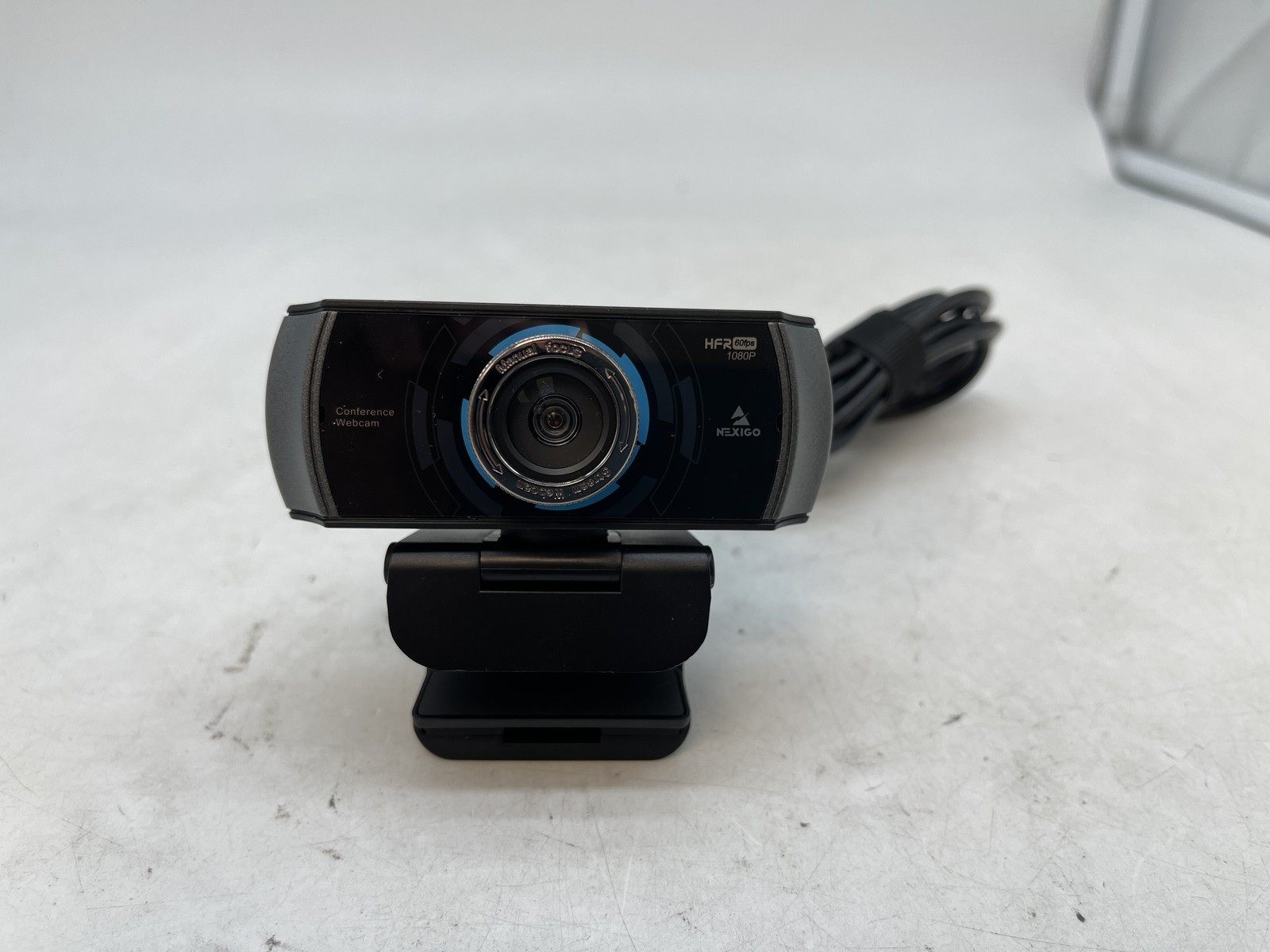 NexiGo N980P 1080P 60fps HD Web Camera w/Manual Focus & Dual Microphones FreeS/H