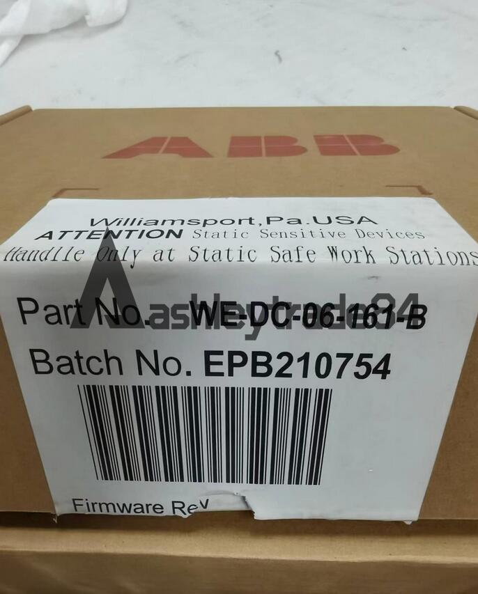 ONE NEW ABB MPS3 WE-DC-06-161-B
