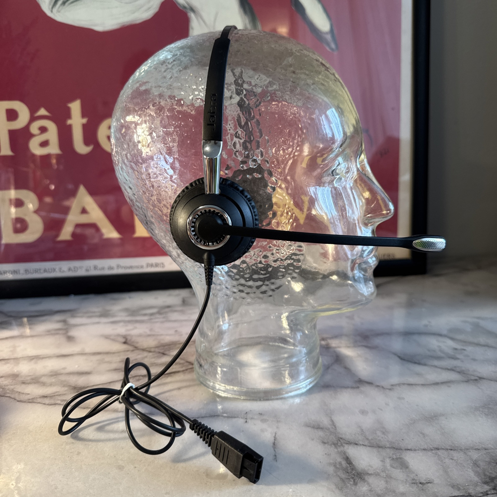 Jabra Ultra-Noise-Canceling Headset, Black