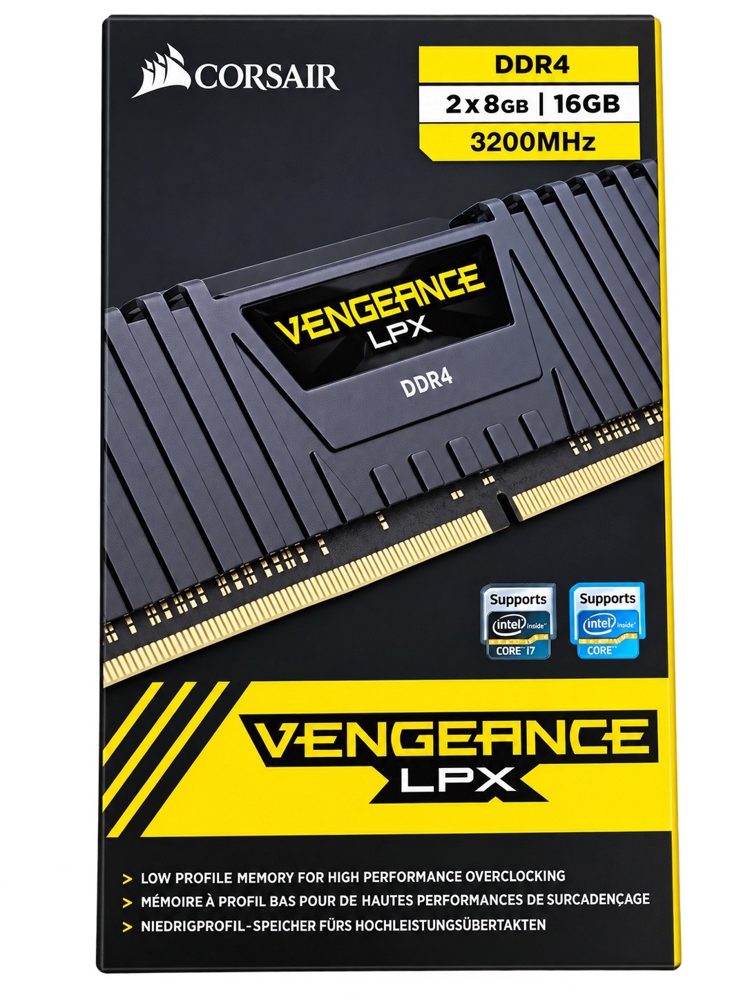 Corsair Vengeance LPX 16GB (2x8GB) DDR4 3200MHz CL16 Desktop RAM New Sealed