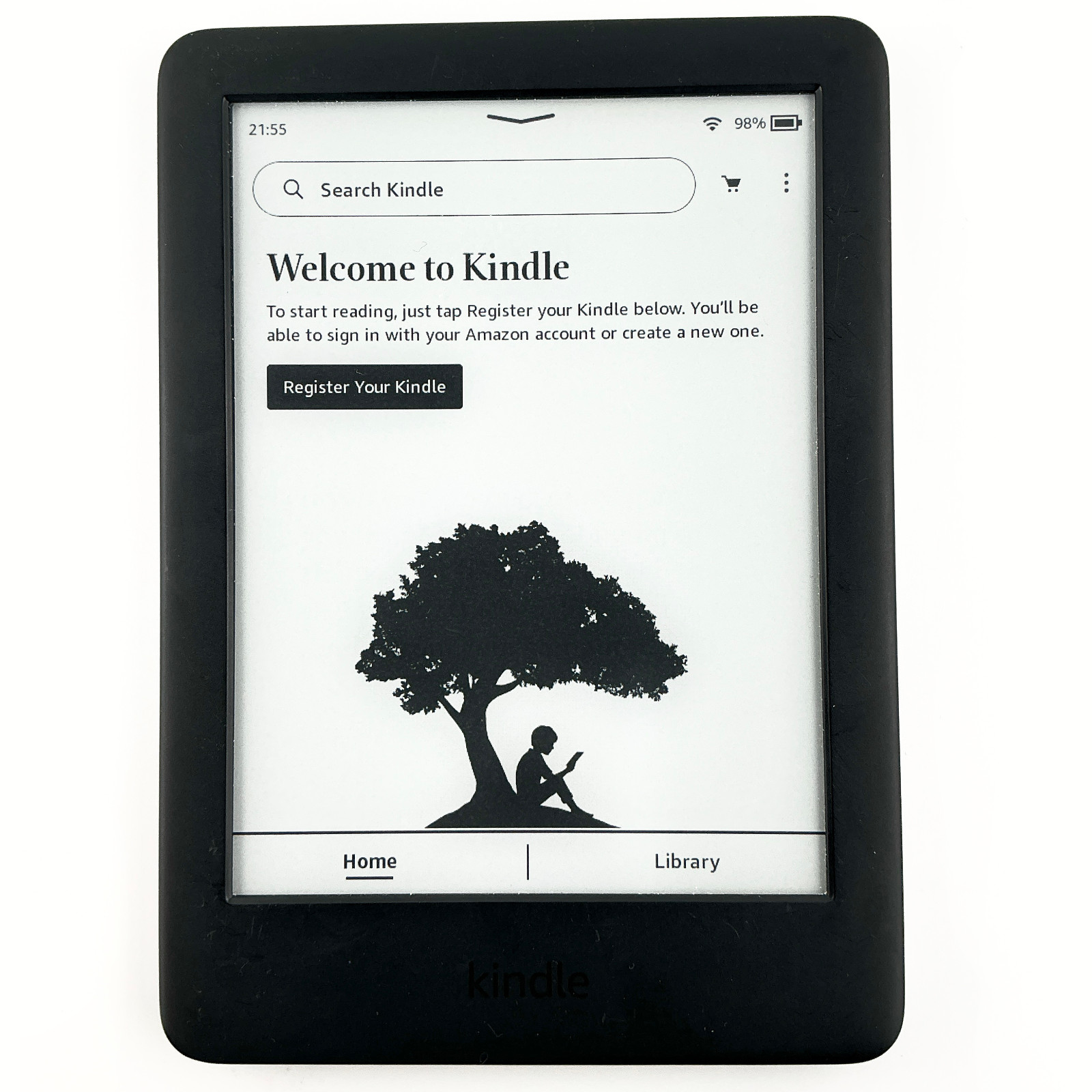 Amazon Kindle 10th Gen 8GB 6" Wi-Fi Black eReader - Working