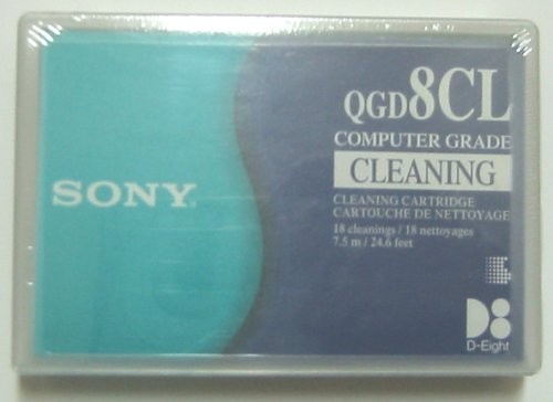 SONY 8MM VIDEO8 HI8 D8 DIGITAL8 DATA8 HEAD CLEANING CLEANER CLEAN TAPE BRAND NEW