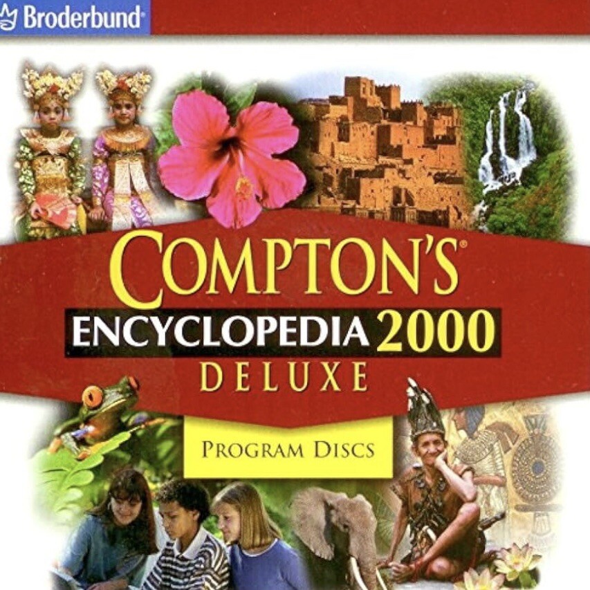 Compton’s Encyclopedia 2000 Deluxe Programmer Disc NEW - Unopened