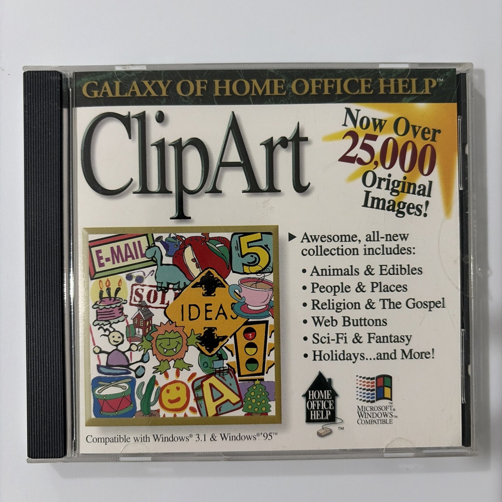 Galaxy of Home Office Help ClipArt 25,000 Images CD-ROM