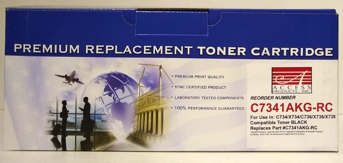 Lexmark C734A1KG Compatible Black Toner for C734N, C734dn, X734de, C736d, X736de