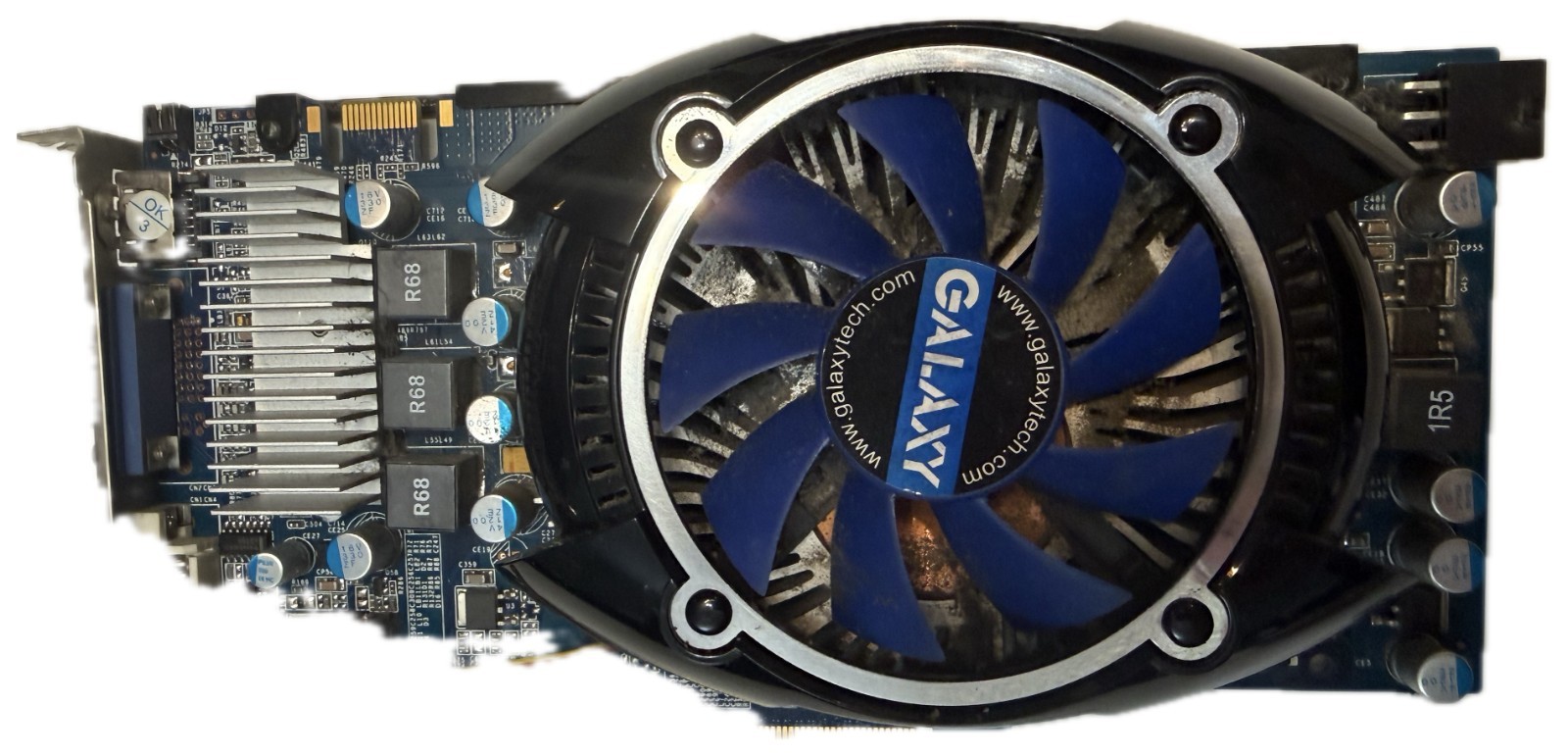 Galaxy NVIDIA GeForce GTS 250 512MB DDR3 PCIe Graphics Card DVI HDMI VGA