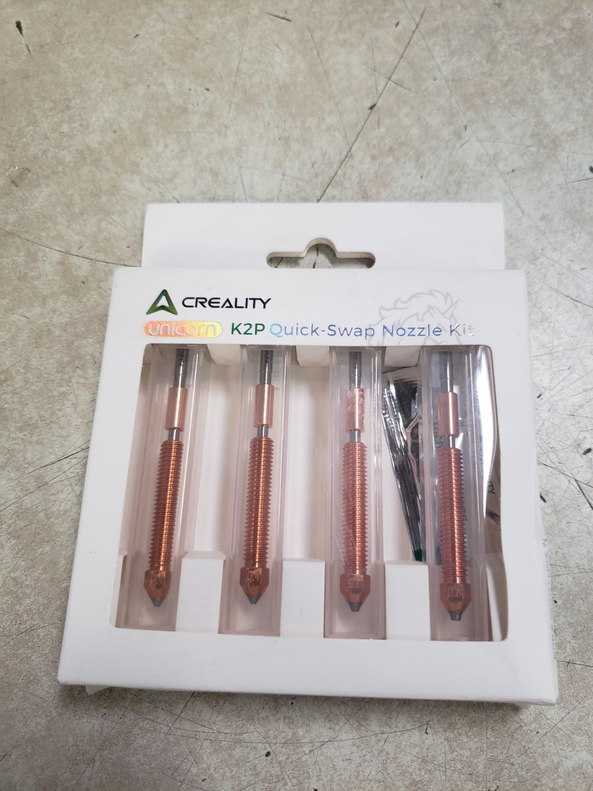 Creality "Unicorn" 3D Printer Quick-Swap Nozzle Kit - 4008030075
