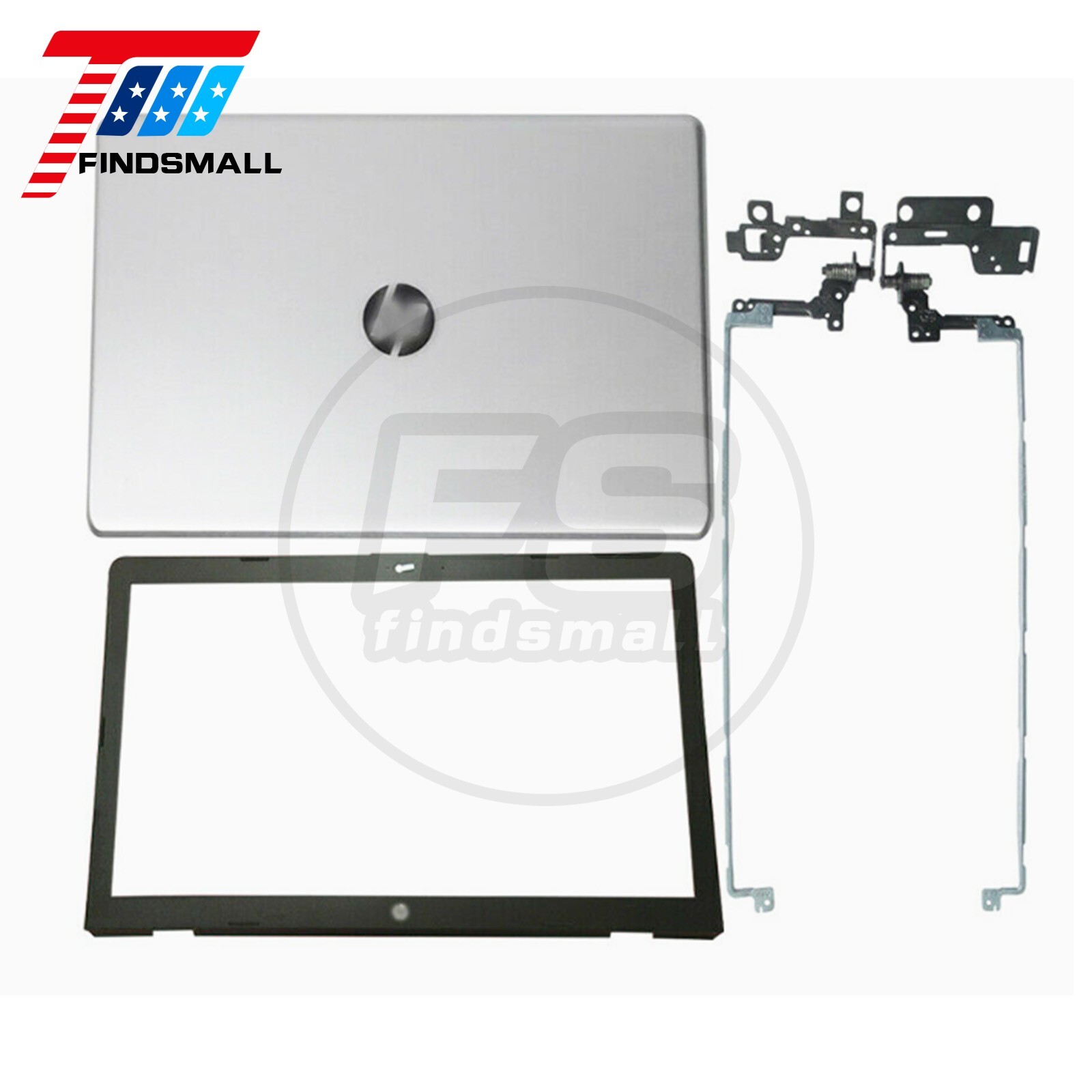 New For HP 17-BS 17-AK 17-AY Silver LCD Back Cover+Front Bezel+Hinges 926482-001