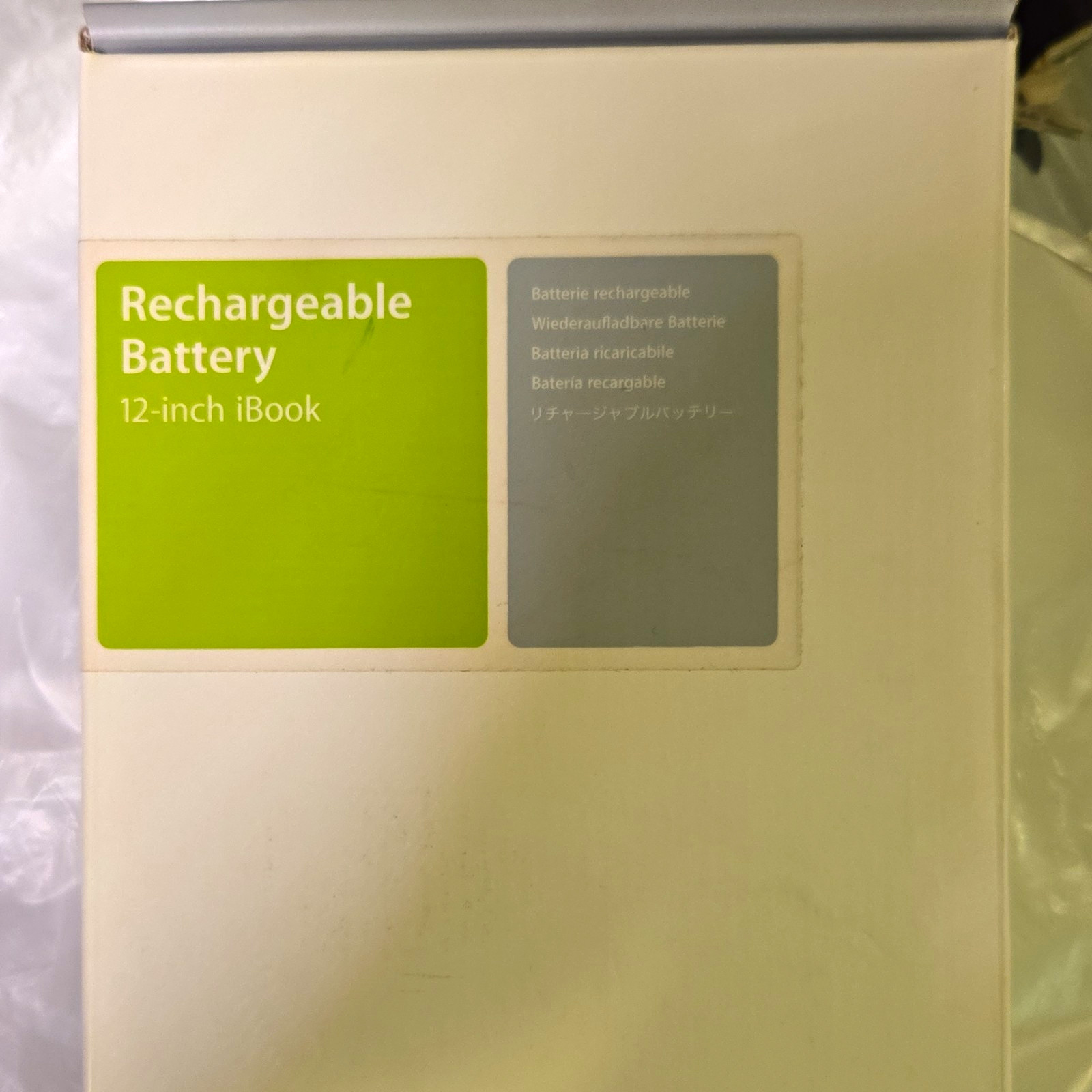Apple White Rechargeable Battery for Apple iBook 12-inch iBook Model